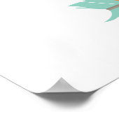 Seien Sie ein tapferes Poster (Ecke)