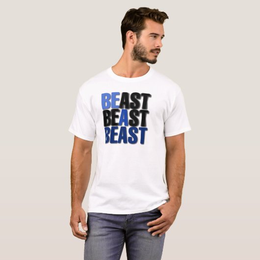 Seien Sie ein Tier T-Shirt (Vorne ganz)