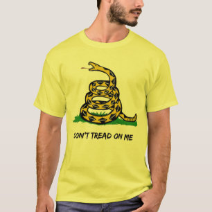 Seien Sie ein wahrer Libertärer Treten Sie mir nic T-Shirt