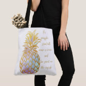 Seien Sie eine Ananas-Taschentasche Tasche (Von Nahem)