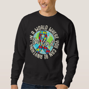 Seien Sie eine Art Autismus Bewusstsein Puzzle Ear Sweatshirt