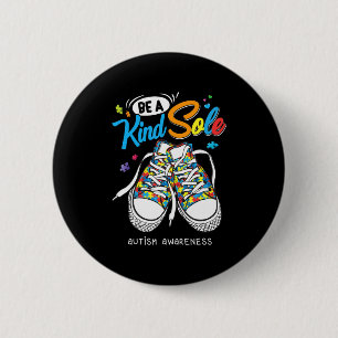 Seien Sie eine Art Autismus Bewusstsein Puzzle Sch Button