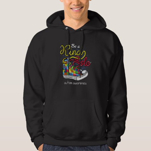 Seien Sie eine Art Autismus Bewusstsein Puzzle Sch Hoodie (Vorderseite)