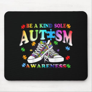 Seien Sie eine Art Autismus Bewusstsein Puzzle Sch Mousepad