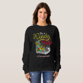 Seien Sie eine Art Autismus Bewusstsein Puzzle Sch Sweatshirt (Vorne ganz)