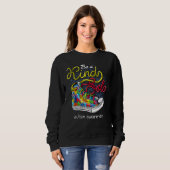 Seien Sie eine Art Autismus Bewusstsein Puzzle Sch Sweatshirt (Vorne ganz)