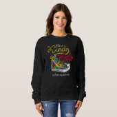 Seien Sie eine Art Autismus Bewusstsein Puzzle Sch Sweatshirt (Vorne ganz)