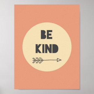 Seien Sie eine Art Inspiration - Kinderzimmer Art Poster