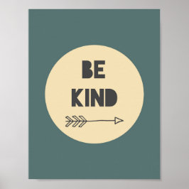 Seien Sie eine Art Inspiration - Kinderzimmer Art Poster