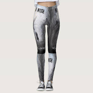 Seien Sie eine Hexe, keine Prinzessin-Girls-Power  Leggings