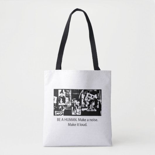 Seien Sie eine menschliche Tasche (Vorderseite)