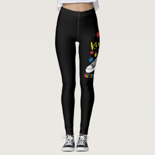 Seien Sie eine nette Autismus-Bewusstsein Trendy P Leggings