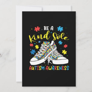 Seien Sie eine nette Autismus-Bewusstsein Trendy P Save The Date
