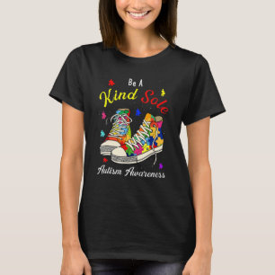 Seien Sie eine nette Einzel-Autismus-Bewusstsein P T-Shirt