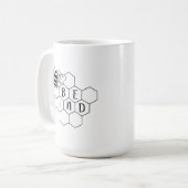 Seien Sie eine nette Hummel Kaffeetasse (Vorderseite Links)