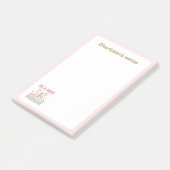 Seien Sie eine nette Motivierend Redewendungen für Post-it Klebezettel (angewinkelt)