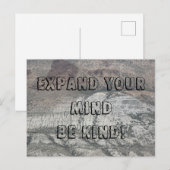 Seien Sie eine nette Postkarte (Vorne/Hinten)