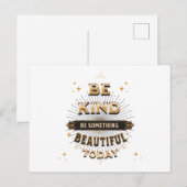 Seien Sie eine nette Postkarte (Vorne/Hinten)