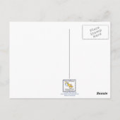 Seien Sie eine starke Abschirmung Inspiration Post Postkarte (Rückseite)