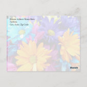 Seien Sie eine starke Bibelschrift Postkarte (Rückseite)