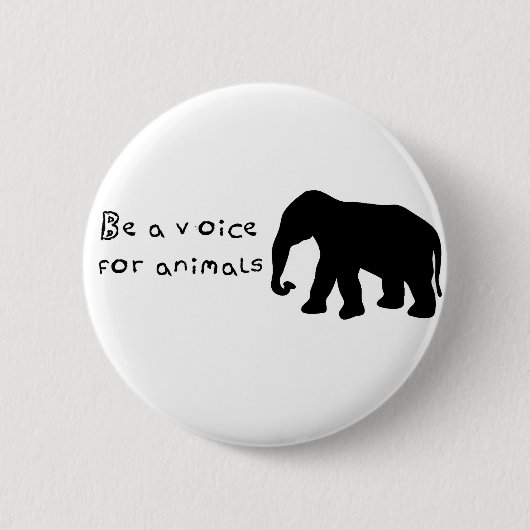 Seien Sie eine Stimme Button (Vorderseite)