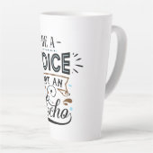 Seien Sie eine Stimme Inspiration Word Art Milchtasse (Rechte Ecke)