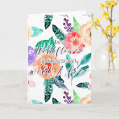 Seien Sie eine Wildblume, die wild wächst Karte (Gelbe Blume)