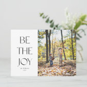 Seien Sie einfach ein Foto Weihnachten (Stehend Vorderseite)