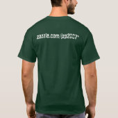 Seien Sie einfach glücklich! T-Shirt (Rückseite)