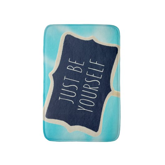 Seien Sie einfach sich Badematte (Vorderseite Vertikal)