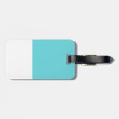 Seien Sie einfach sich Gepäckanhänger (Rückseite horizontal)