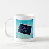 Seien Sie einfach sich Kaffeetasse (Links)