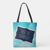 Seien Sie einfach sich Tasche (Rückseite)