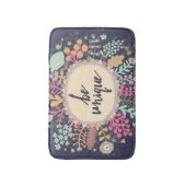 Seien Sie einzigartig Badematte (Vorderseite Vertikal)