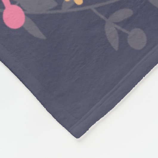 Seien Sie einzigartig Fleecedecke (Ecke)