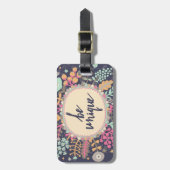 Seien Sie einzigartig Gepäckanhänger (Vorderseite vertikal)