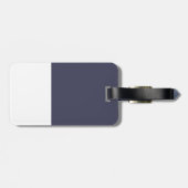 Seien Sie einzigartig Gepäckanhänger (Rückseite horizontal)