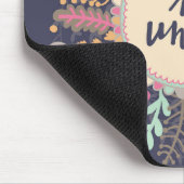 Seien Sie einzigartig Mousepad (Ecke)