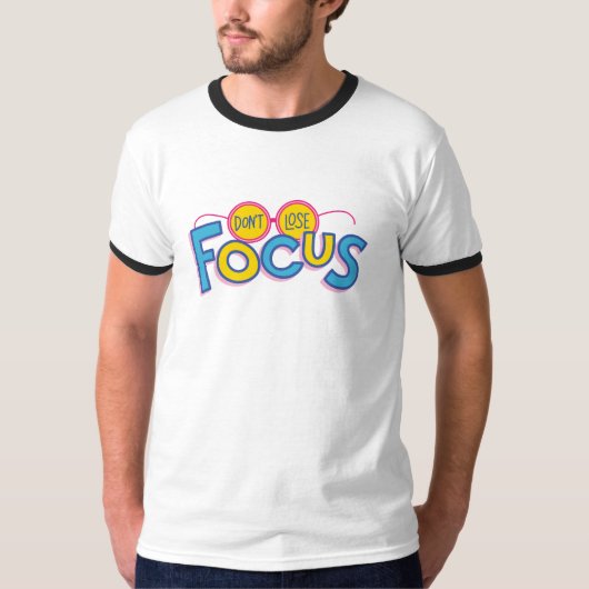 Seien Sie engagiert, motiviert und "Don't lose Foc T-Shirt (Vorderseite)