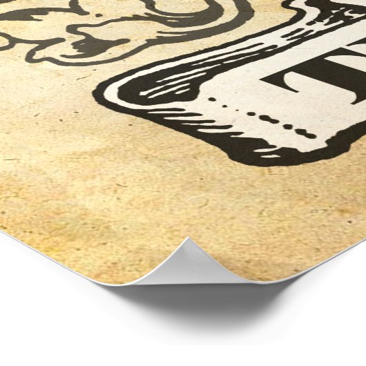 Seien Sie ernst! Odd Fellows Initiation Poster (Ecke)