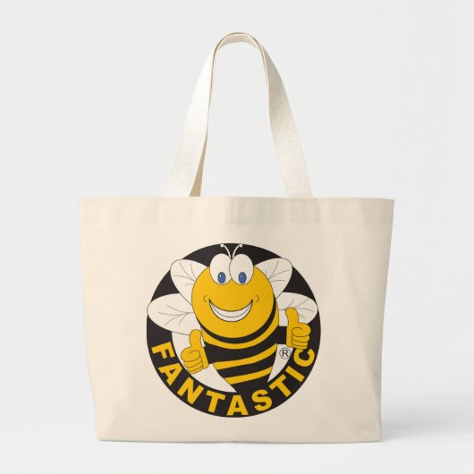 Seien Sie fantastische Taschen-Tasche Jumbo Stoffbeutel (Vorne)