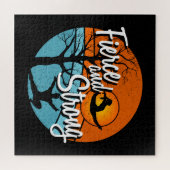 Seien Sie fest, seien Sie starke Frauengymnastik Puzzle (Horizontal)