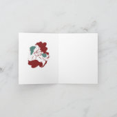 Seien Sie freche Sankt Feiertagskarte (Innenseite)