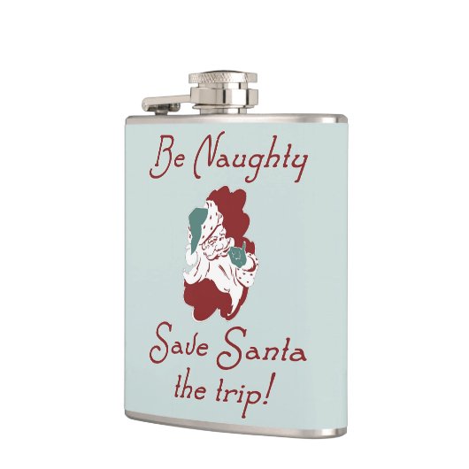 Seien Sie freche Sankt Flachmann (Links)