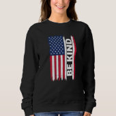 Seien Sie freundlich American Flag Unity Day Anti Sweatshirt (Vorderseite)