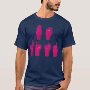 Seien Sie freundlich ASL 10 T-Shirt
