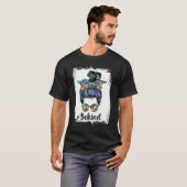 Seien Sie freundlich Autismus Bewusstsein Messy Bu T-Shirt (Vorne ganz)