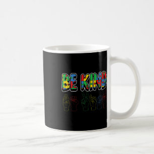 Seien Sie freundlich Autismus Bewusstsein Niedlich Kaffeetasse