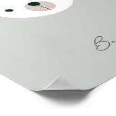 Seien Sie freundlich, Baby Bären Kinder Bestätigun Poster (Ecke)