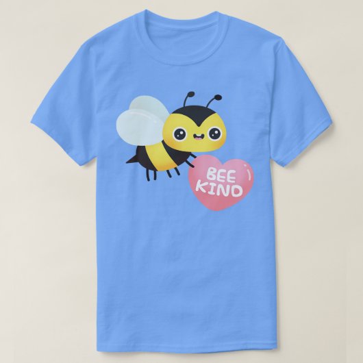 Seien Sie freundlich Bees Pun T-Shirt (Design vorne)